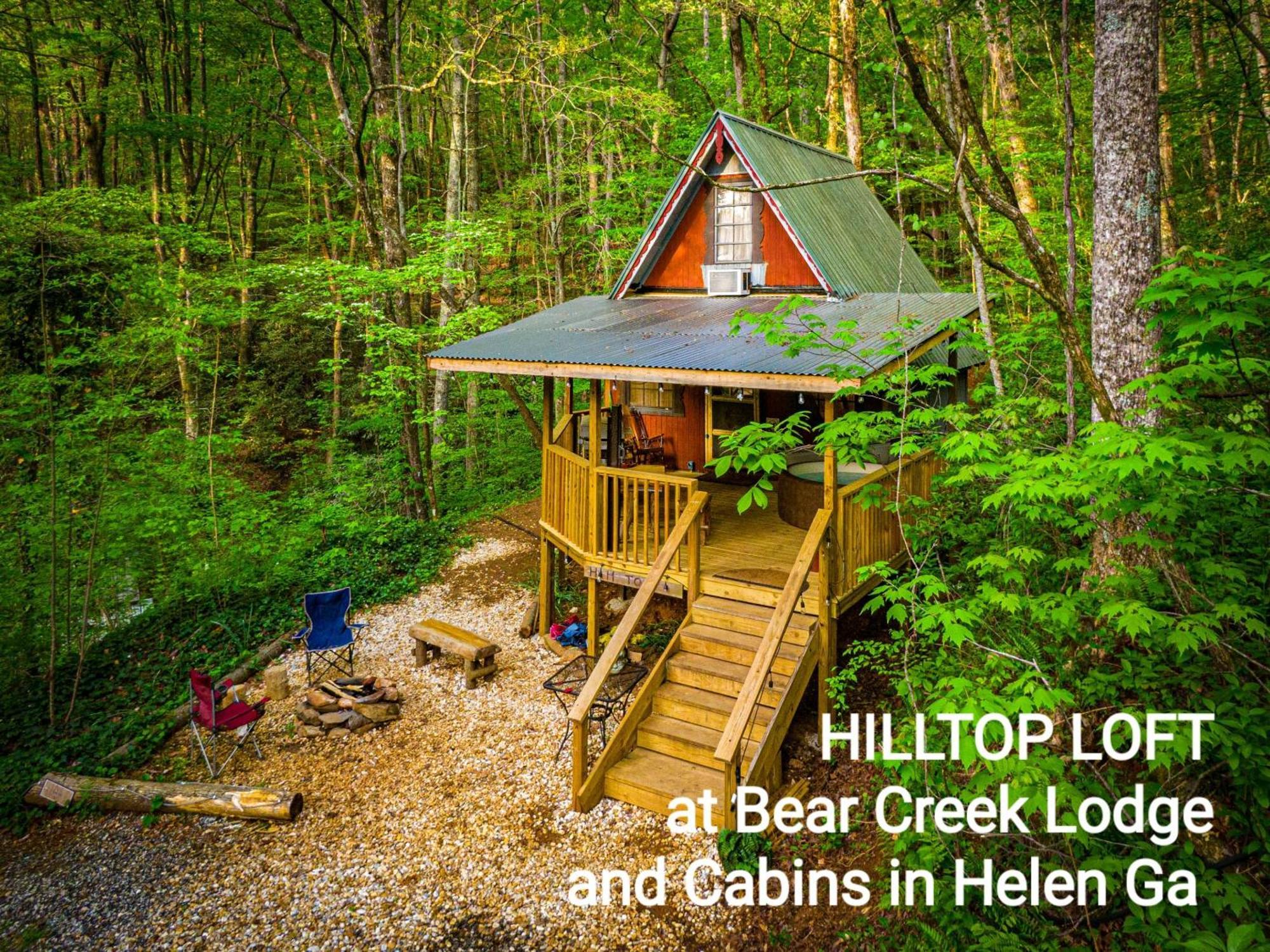 Bear Creek Lodge And Cabins In Helen Ga - Pet Friendly, River On Property, Walking Distance To Downtown הלן מראה חיצוני תמונה