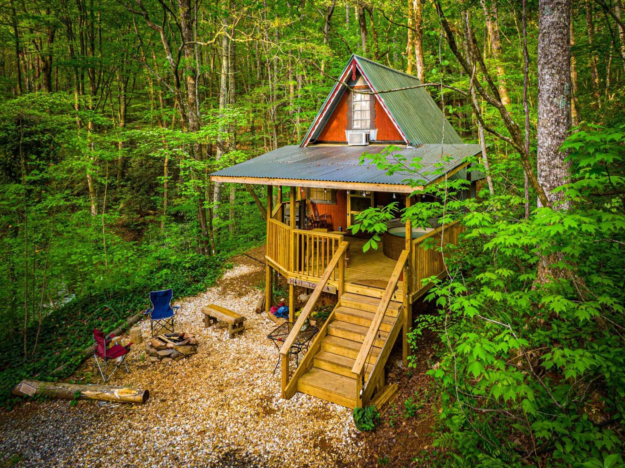 Bear Creek Lodge And Cabins In Helen Ga - Pet Friendly, River On Property, Walking Distance To Downtown הלן מראה חיצוני תמונה